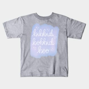 Cinderella Bibbidi Bobbidi Boo Kids T-Shirt